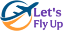 let's fly up logo
