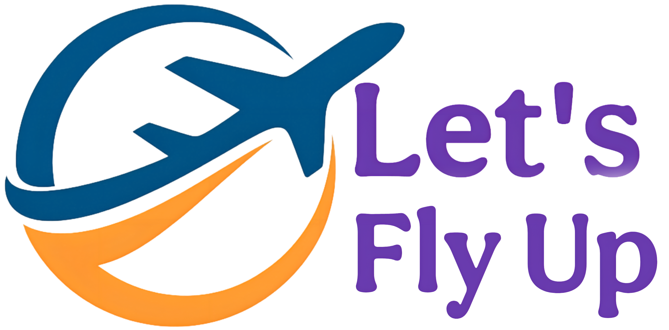 let's fly up logo